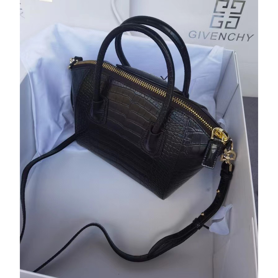 Givenchy Black Handbag(22-22-13CM) - PerfectKickZ