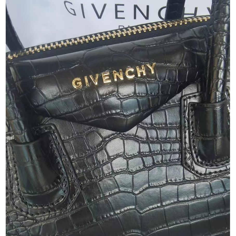 Givenchy Black Handbag(22-22-13CM) - PerfectKickZ
