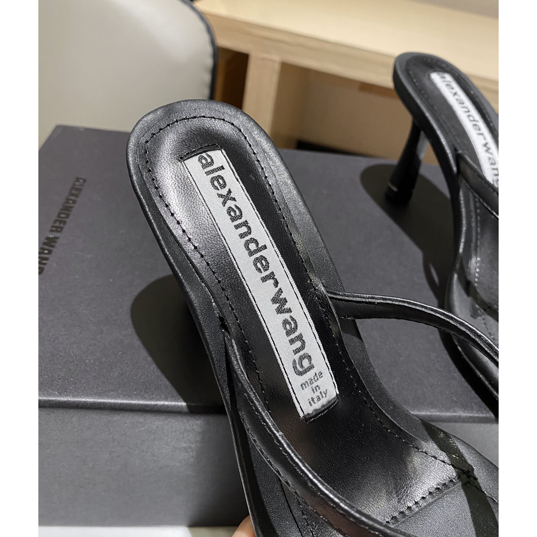 Alexander Wang Clip Toe High-Heeled Sandals - PerfectKickZ