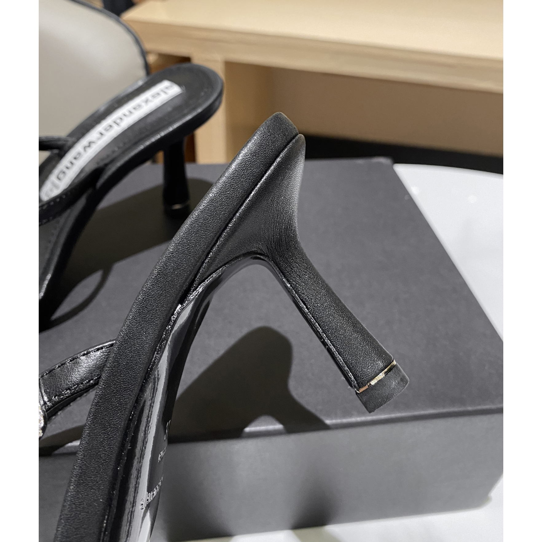 Alexander Wang Clip Toe High-Heeled Sandals - PerfectKickZ