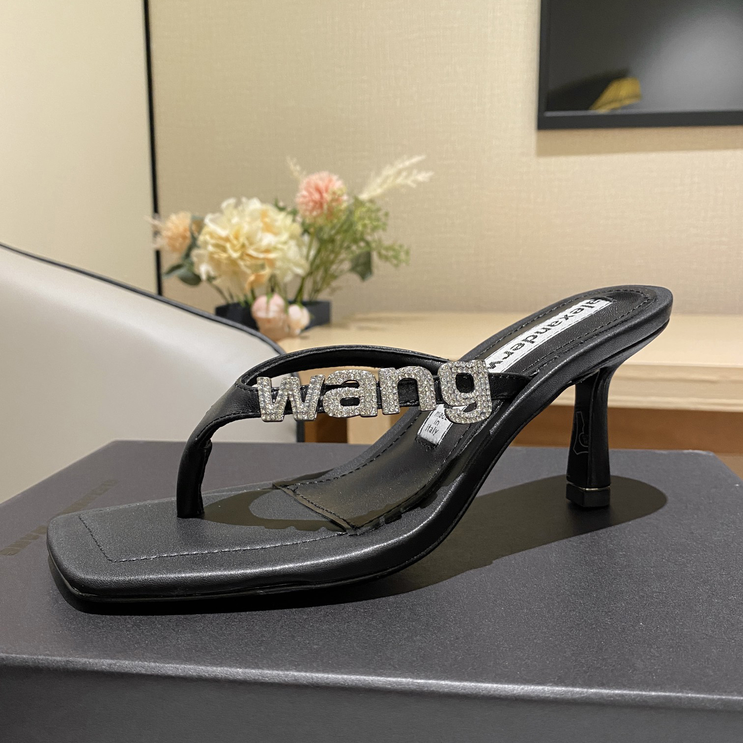 Alexander Wang Clip Toe High-Heeled Sandals - PerfectKickZ