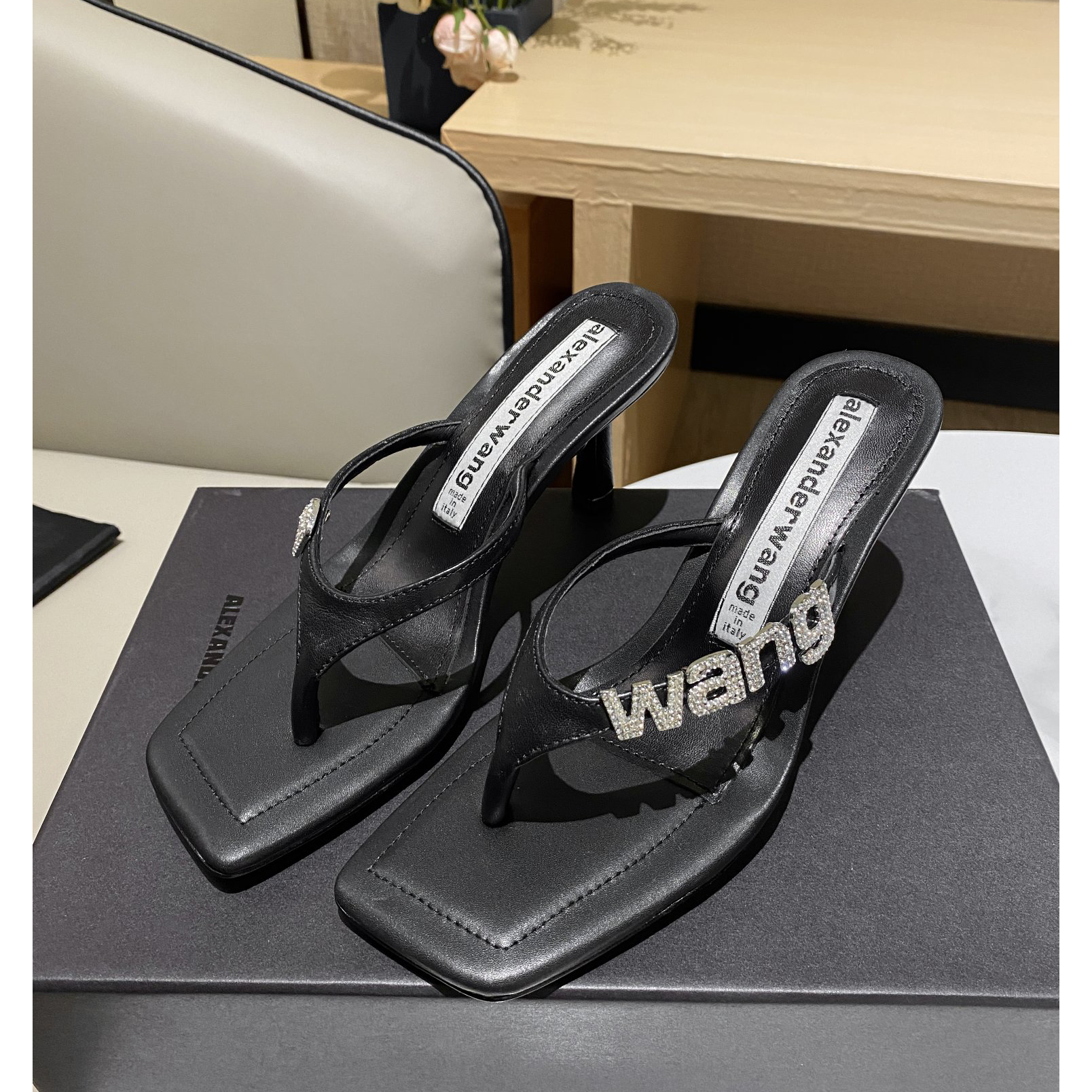 Alexander Wang Clip Toe High-Heeled Sandals - PerfectKickZ