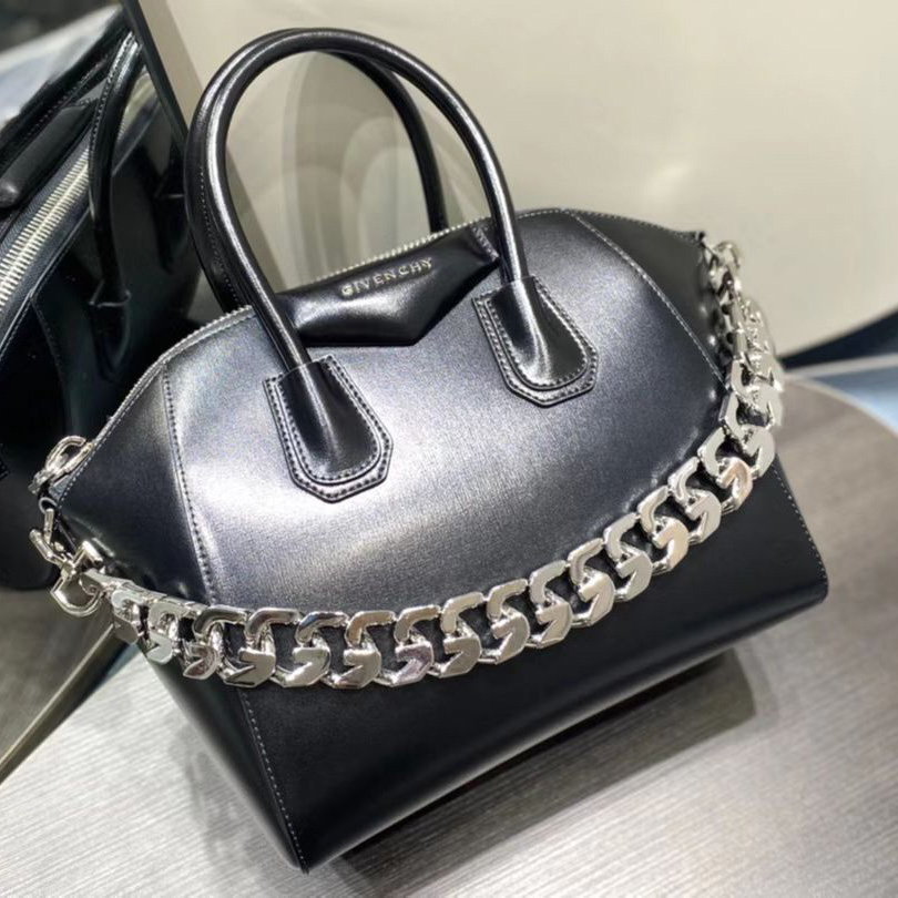 Givenchy Black  Chain Small Antigona Bag(28-17-23cm) - PerfectKickZ