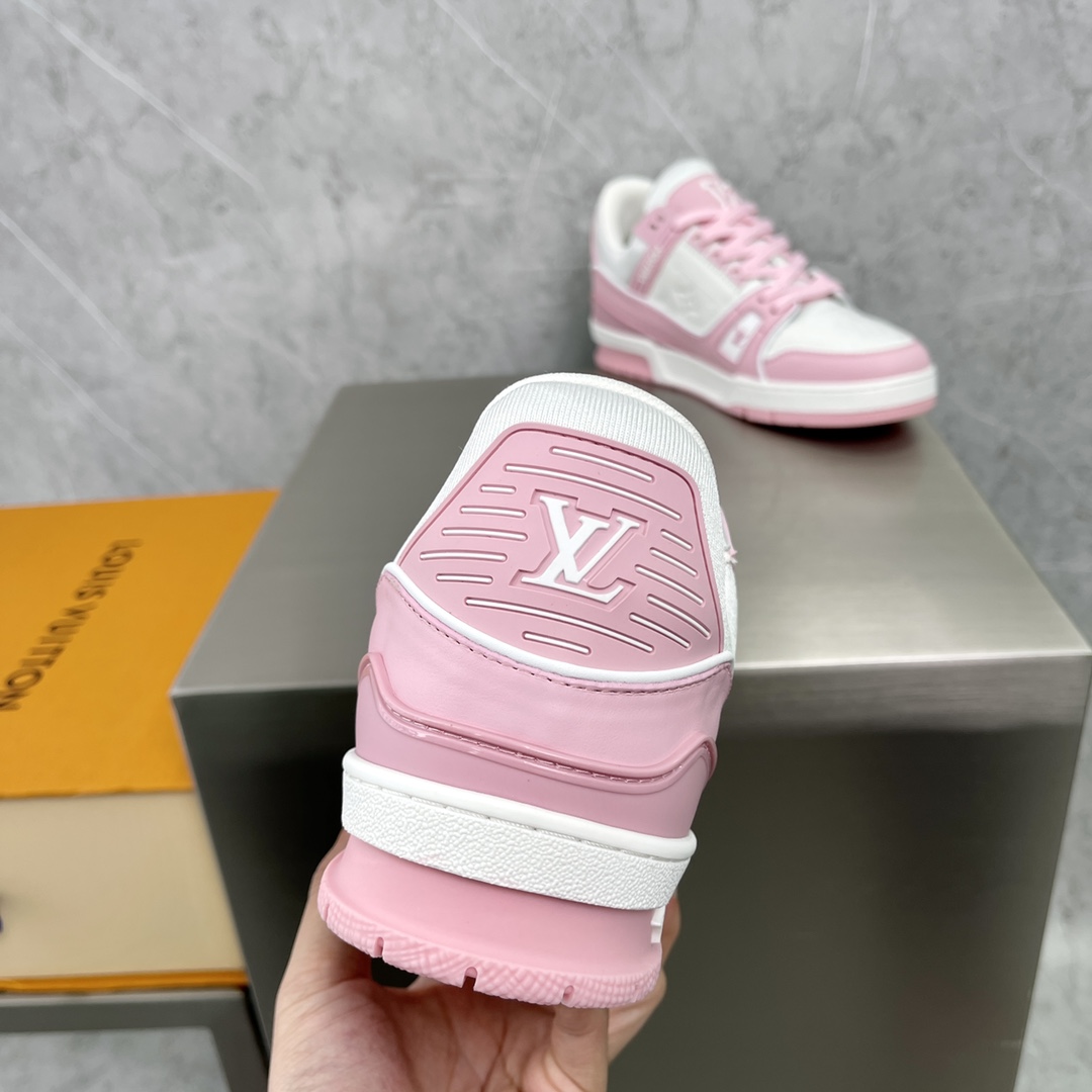 Louis Vuitton LV  Trainer Sneaker(Upon UK Size) - PerfectKickZ