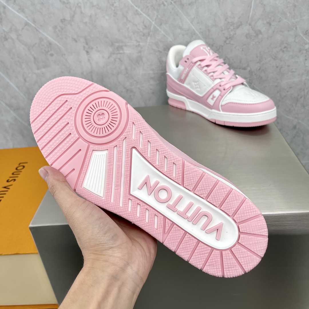 Louis Vuitton LV  Trainer Sneaker(Upon UK Size) - PerfectKickZ