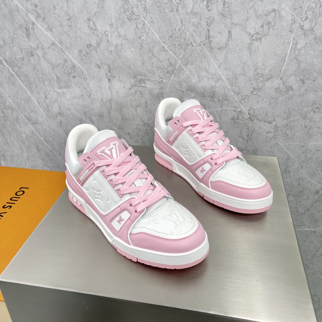 Louis Vuitton LV  Trainer Sneaker(Upon UK Size) - PerfectKickZ