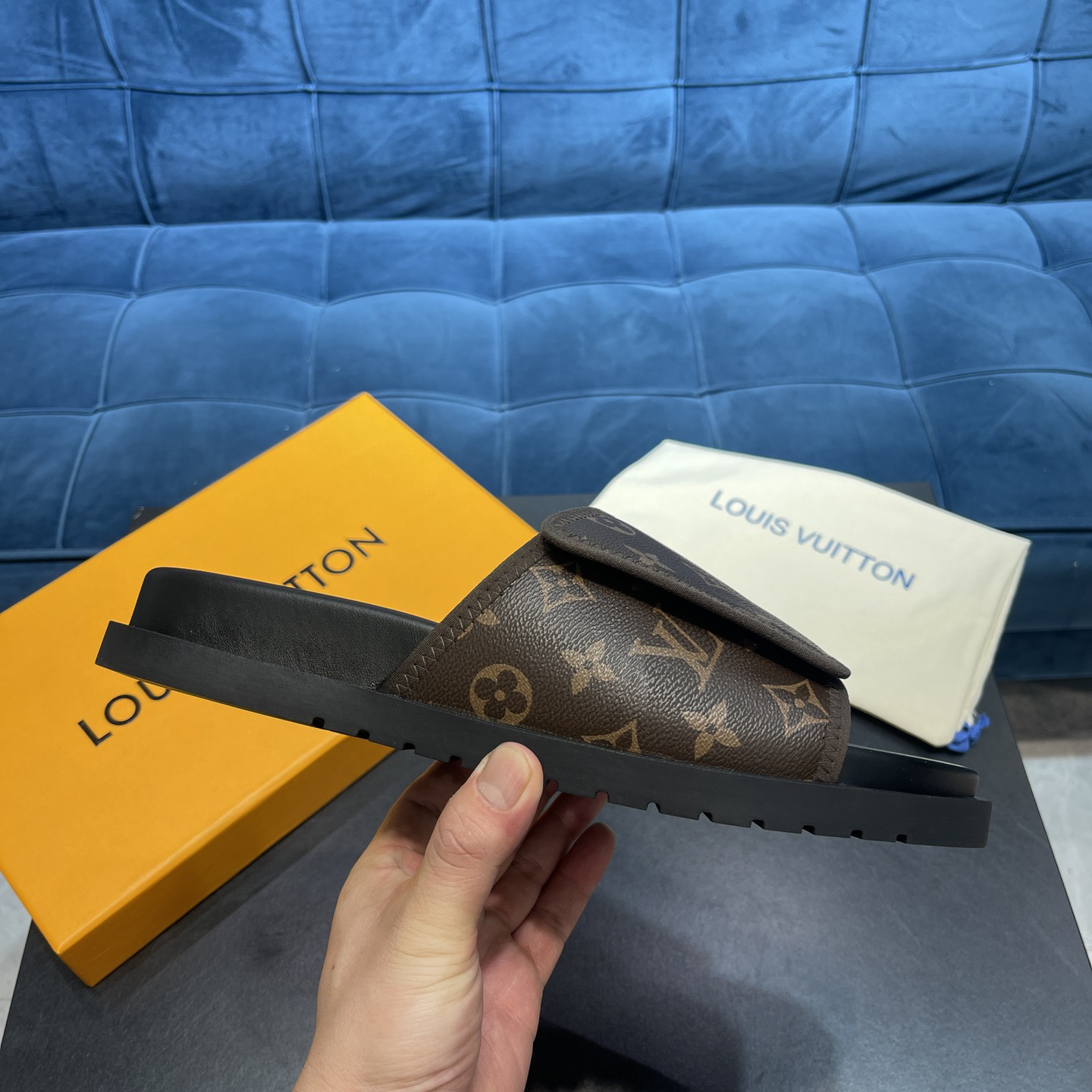 Louis Vuitton x NBA Monogram Slipper - 