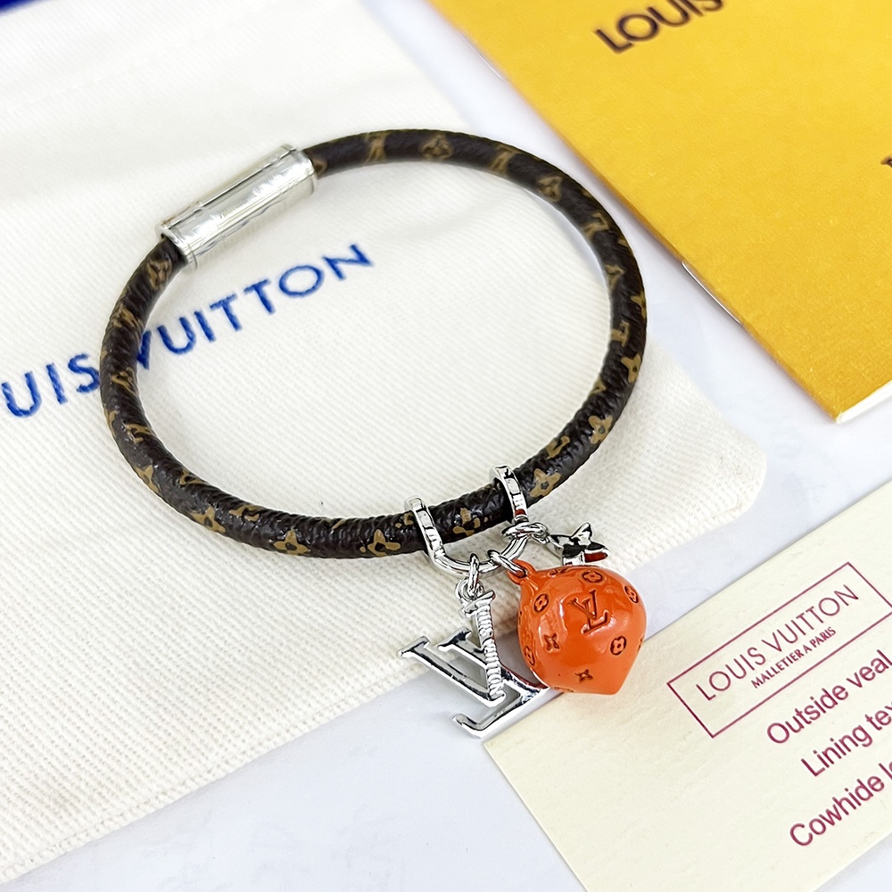 Louis Vuitton Hang It LV Fruits Bracelet - PerfectKickZ