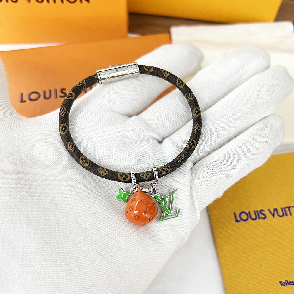 Louis Vuitton Hang It LV Fruits Bracelet - PerfectKickZ
