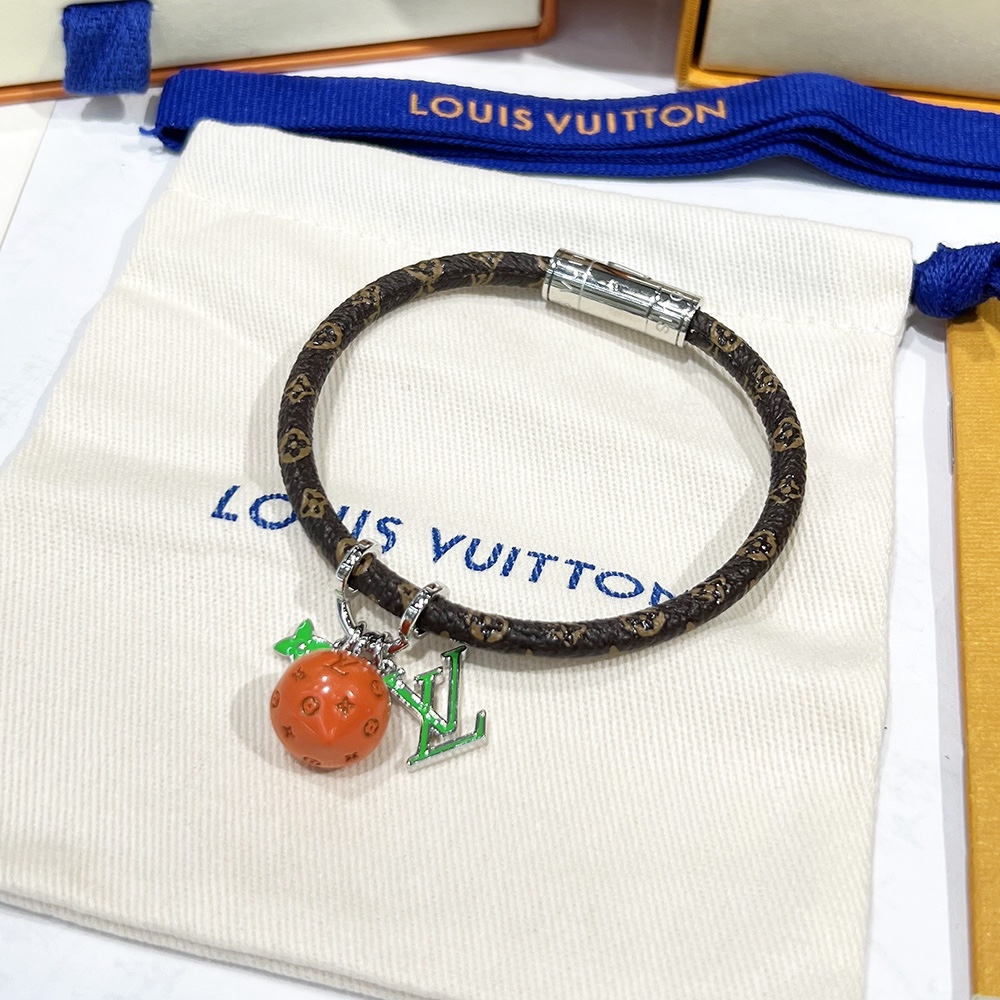 Louis Vuitton Hang It LV Fruits Bracelet - PerfectKickZ