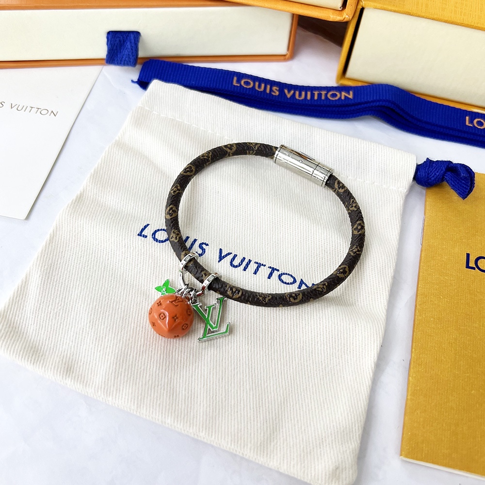 Louis Vuitton Hang It LV Fruits Bracelet - PerfectKickZ