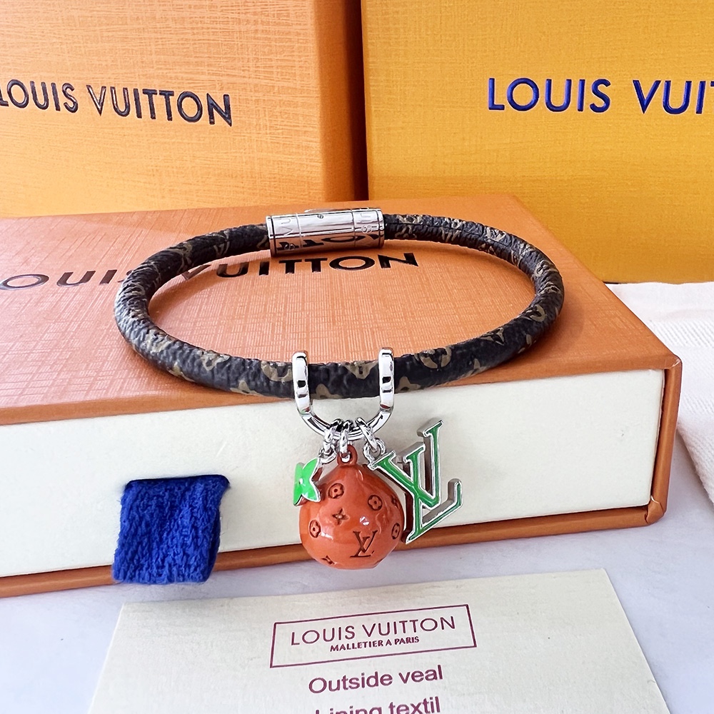 Louis Vuitton Hang It LV Fruits Bracelet - PerfectKickZ