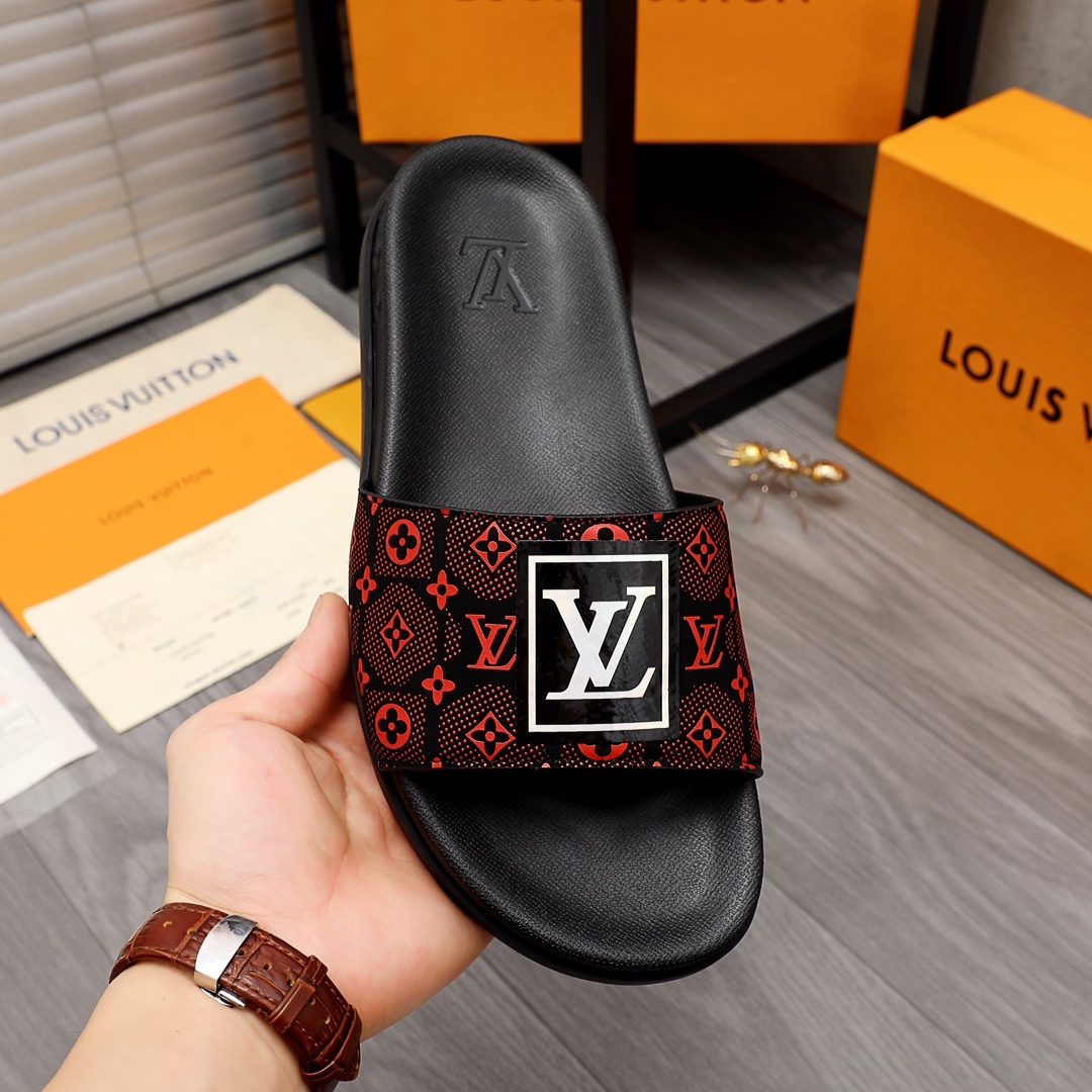 Louis Vuitton Monogram Slippers - PerfectKickZ
