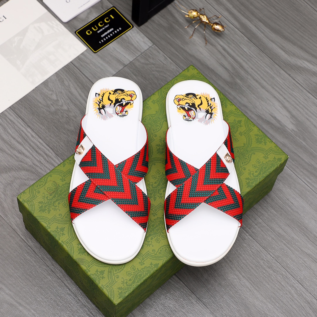 Gucci Web Slide Sandal - 
