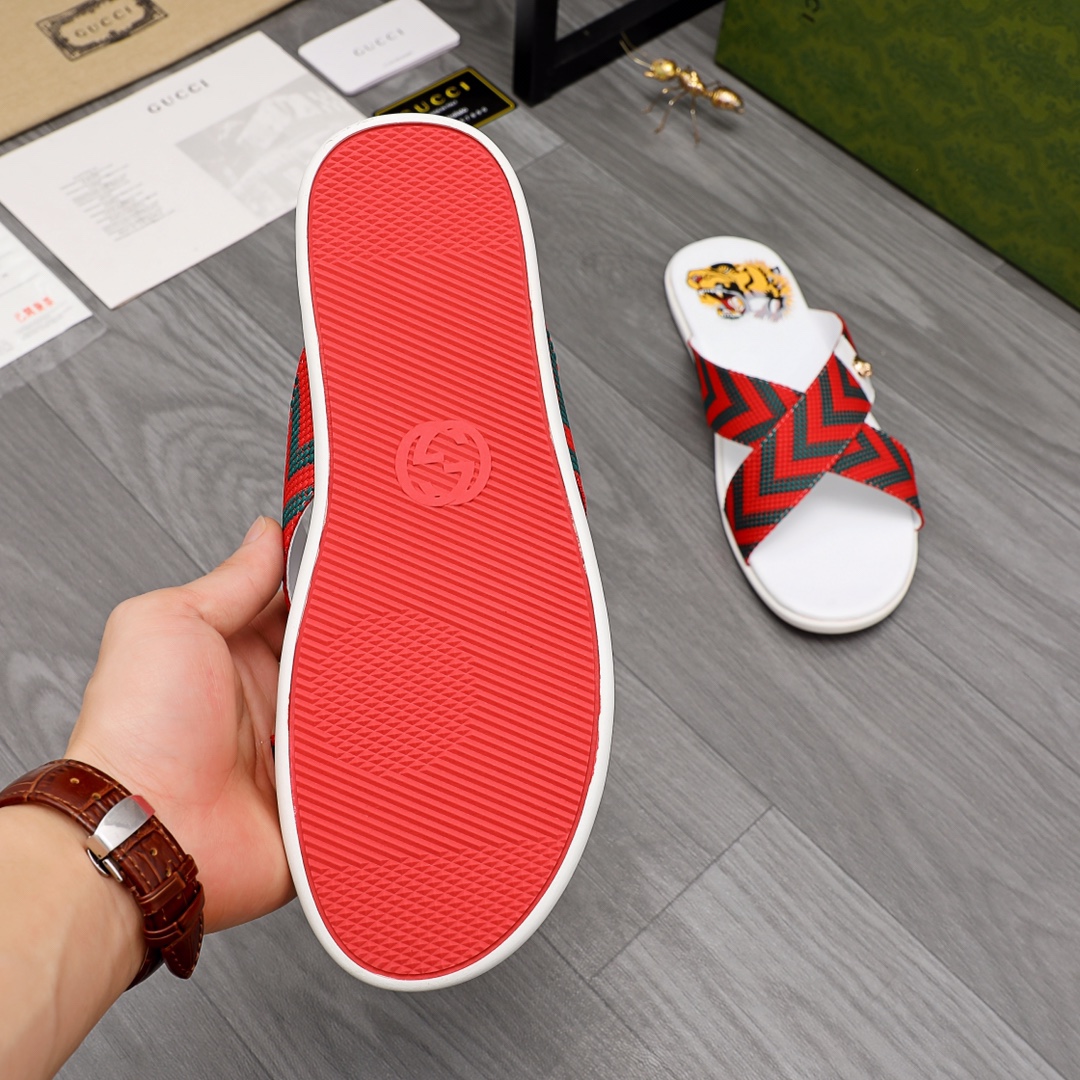 Gucci Web Slide Sandal - 