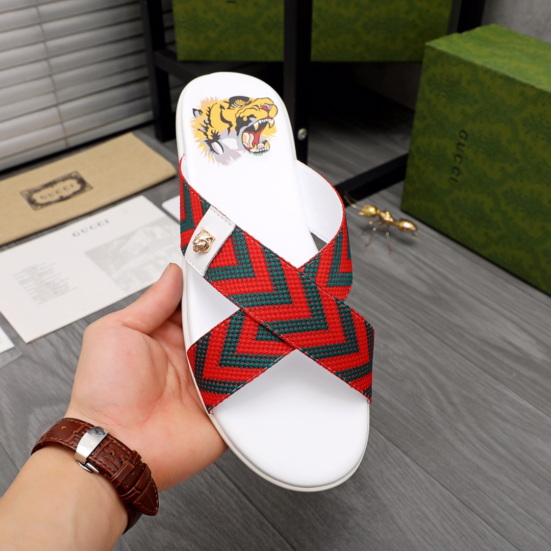 Gucci Web Slide Sandal - 