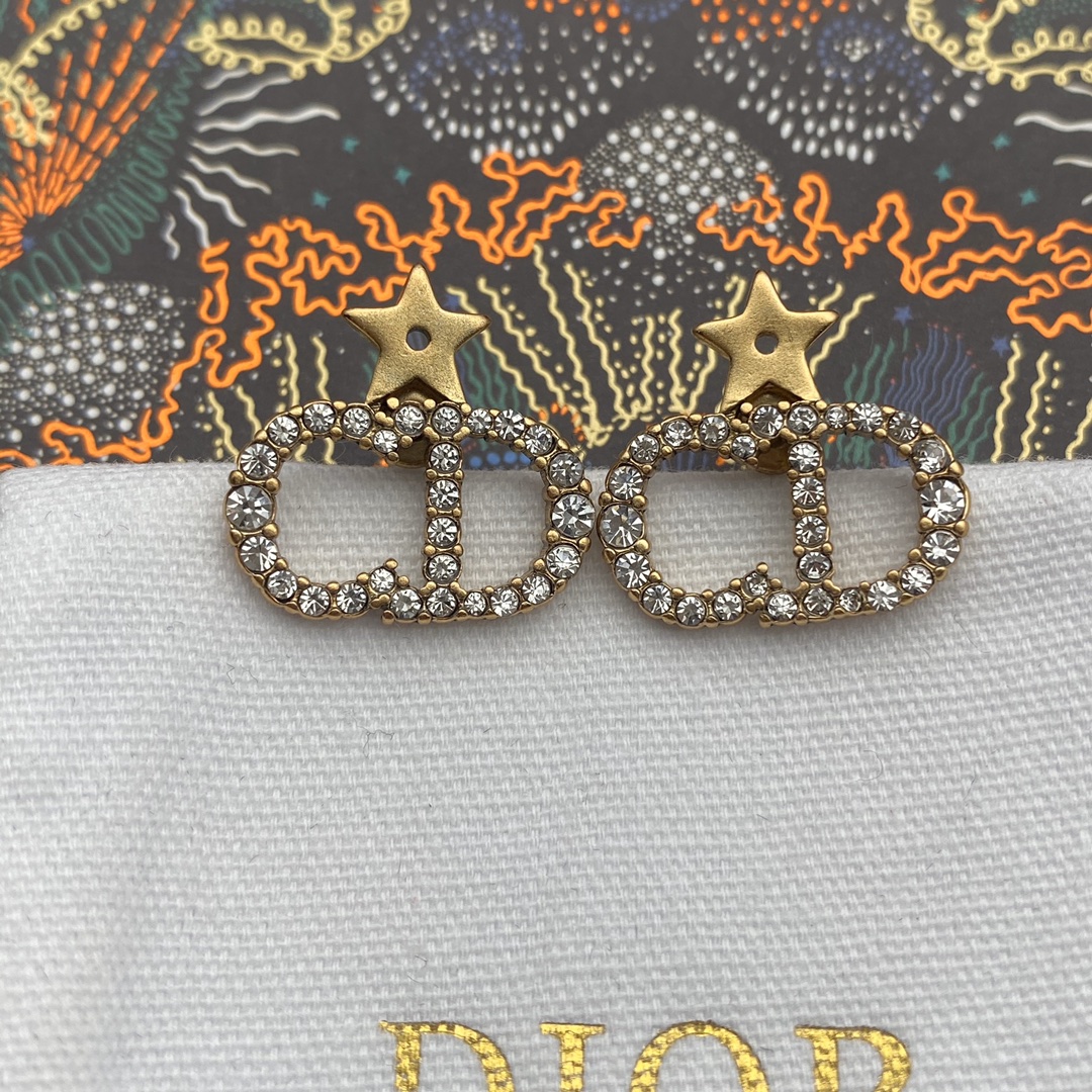 Dior 'CD'  Earrings - PerfectKickZ