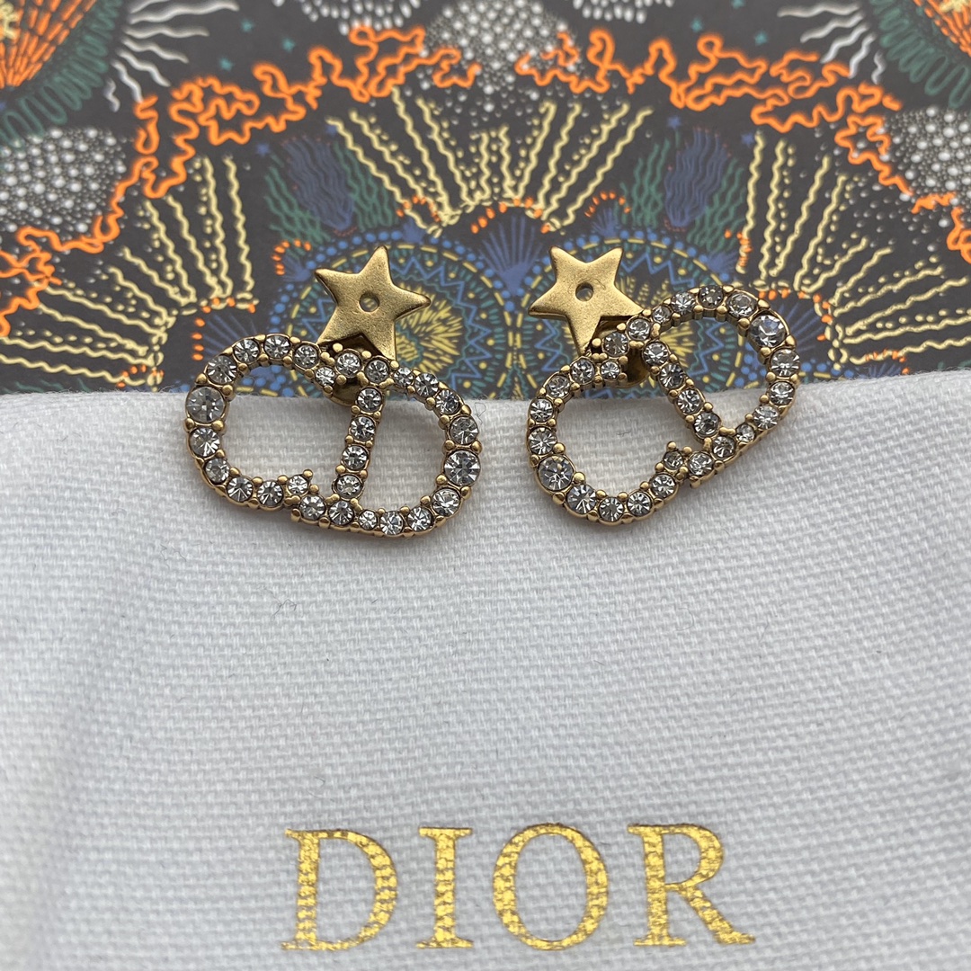Dior 'CD'  Earrings - PerfectKickZ
