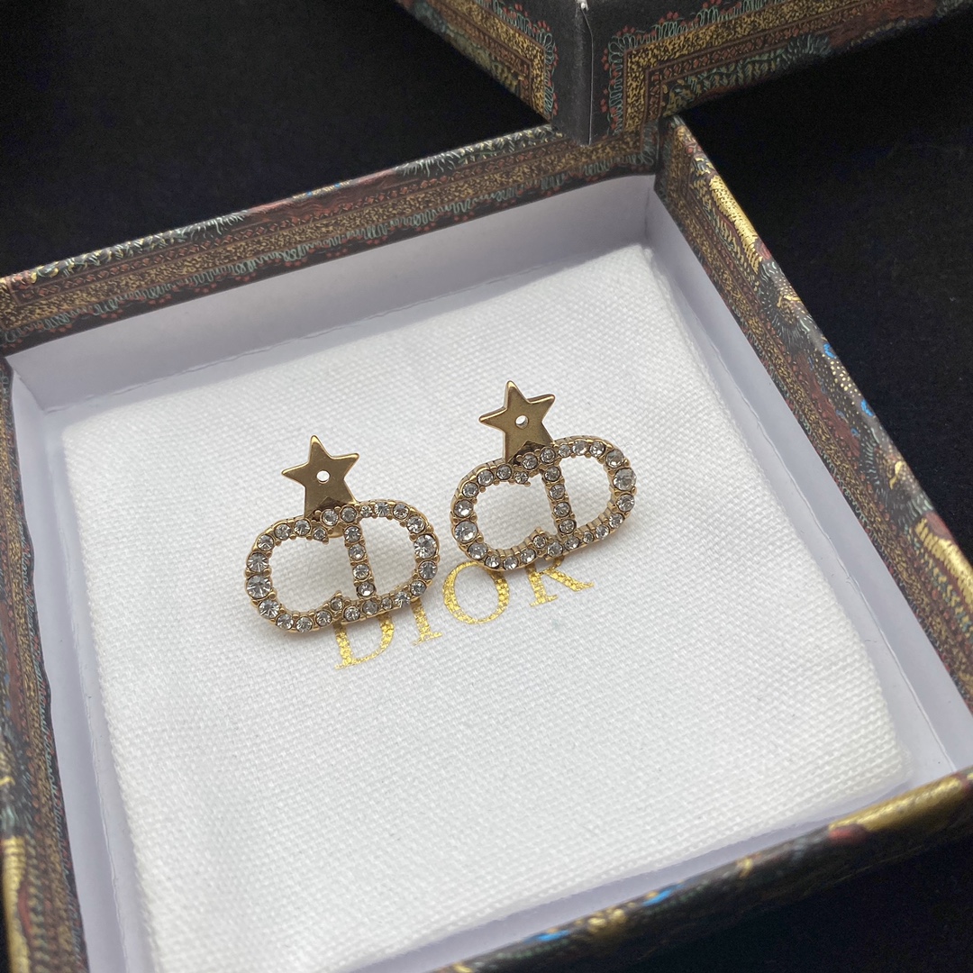 Dior 'CD'  Earrings - PerfectKickZ