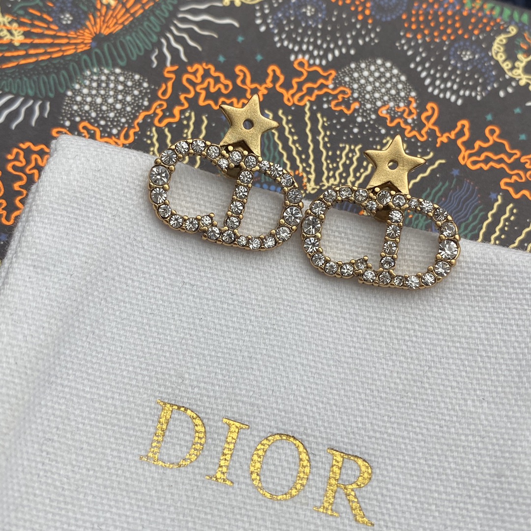 Dior 'CD'  Earrings - PerfectKickZ