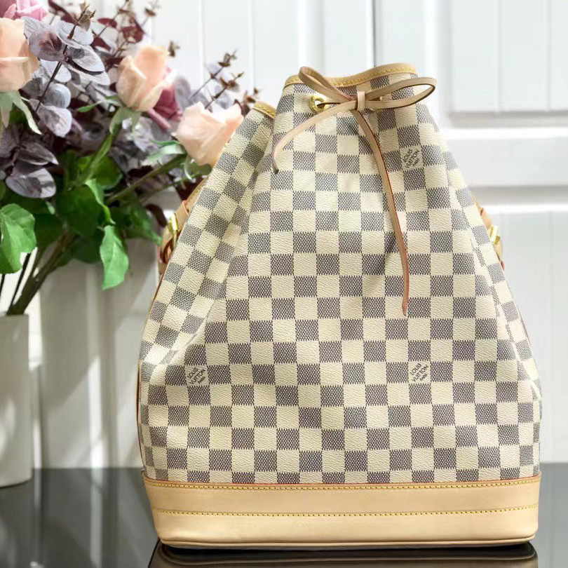 Louis Vuitton Damier Ebene Neonoe MM Safran (27.5-36-20cm) - PerfectKickZ