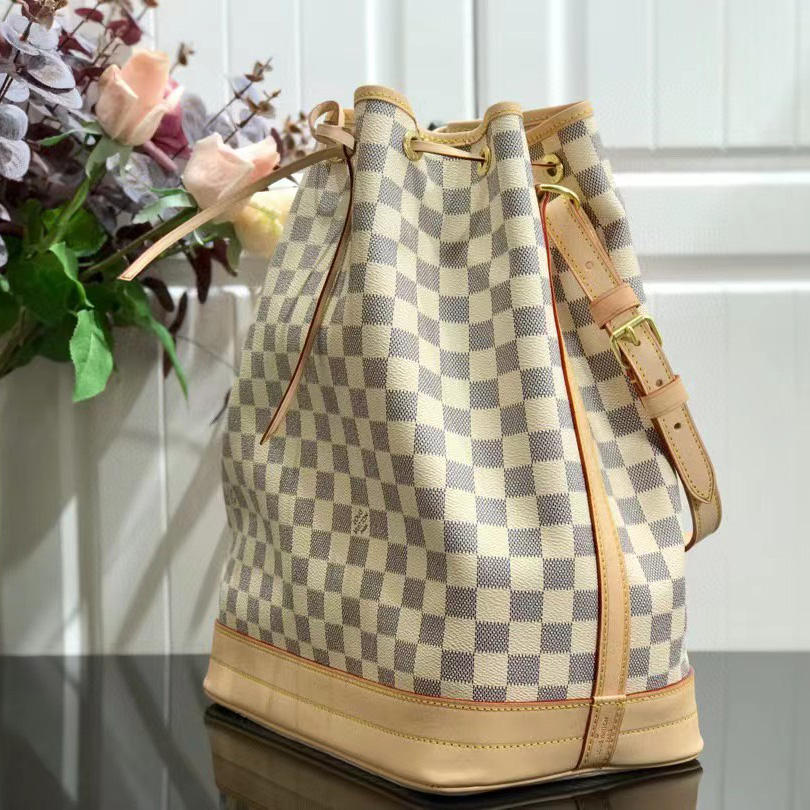 Louis Vuitton Damier Ebene Neonoe MM Safran (27.5-36-20cm) - PerfectKickZ
