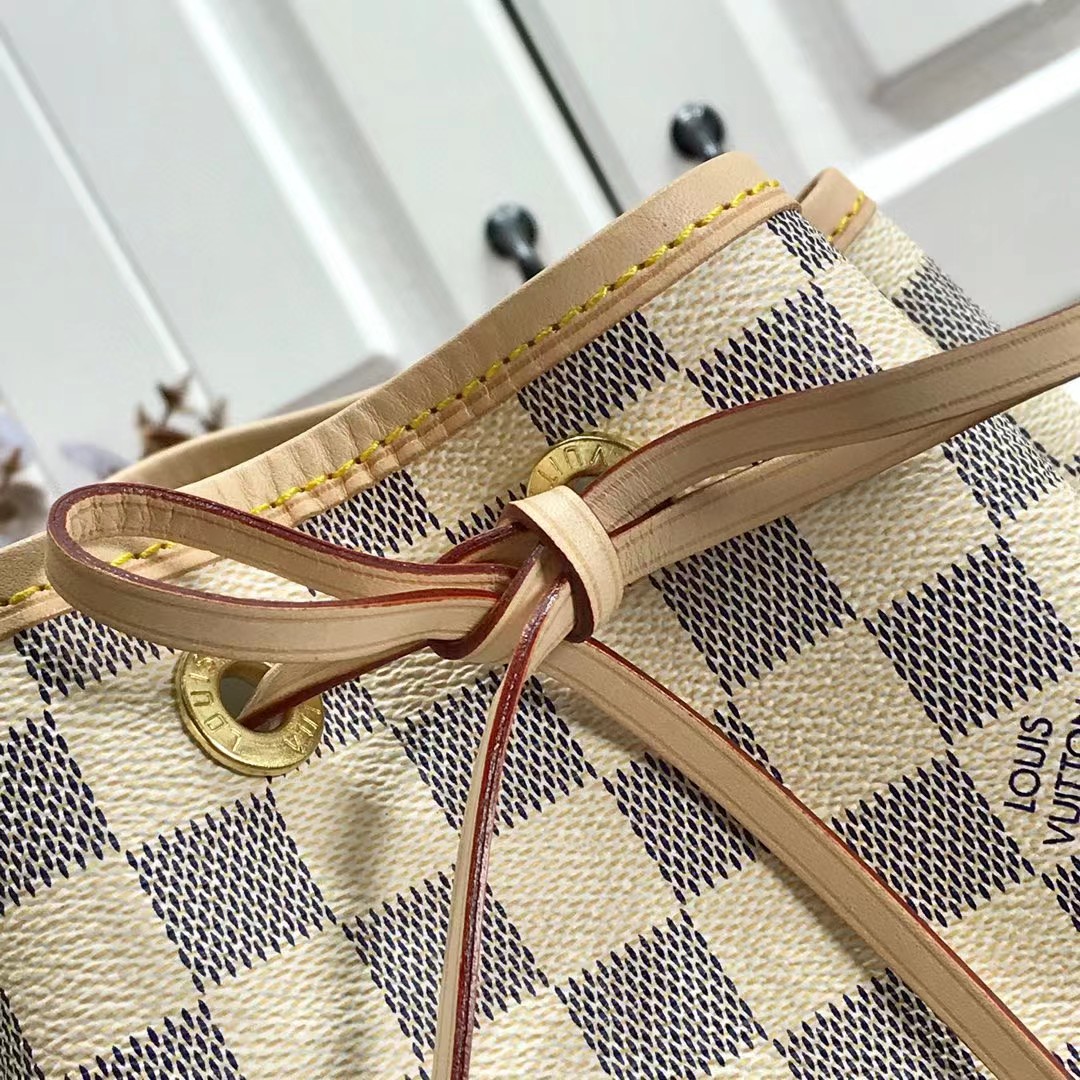 Louis Vuitton Damier Ebene Neonoe MM Safran (27.5-36-20cm) - PerfectKickZ