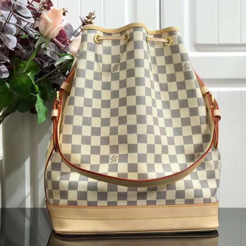 Louis Vuitton Damier Ebene Neonoe MM Safran (27.5-36-20cm) - PerfectKickZ