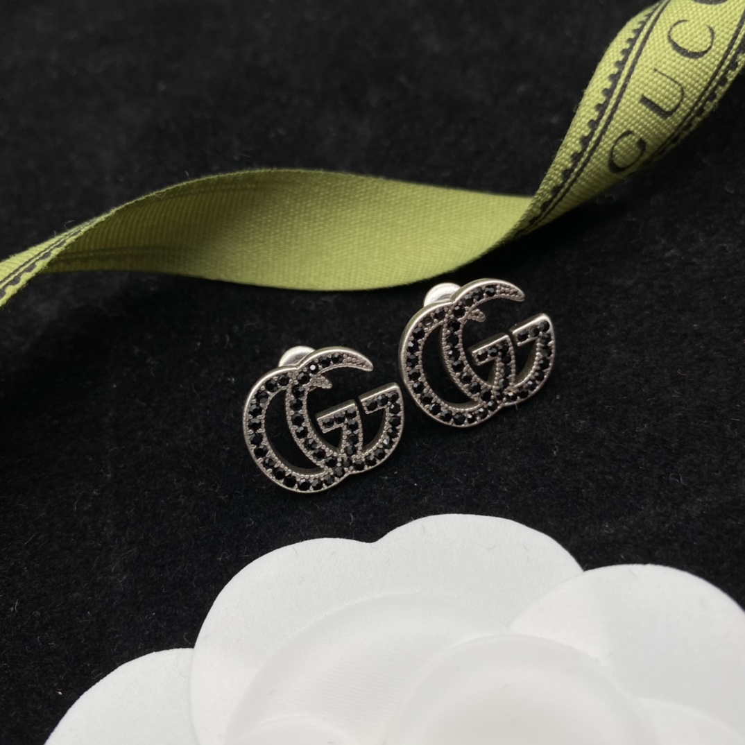 Gucci GG Full Drill Earrings  - PerfectKickZ