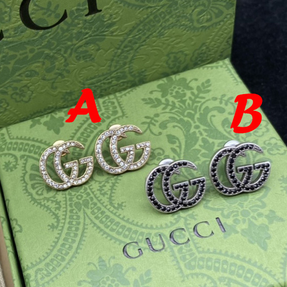 Gucci GG Full Drill Earrings  - PerfectKickZ