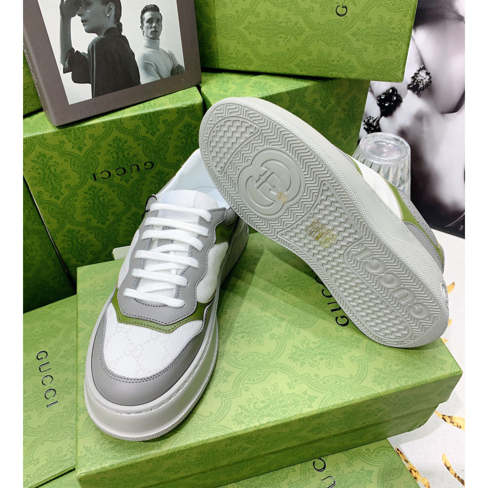 Gucci GG Chunky B Series Men's &Women's Sneakers - PerfectKickZ