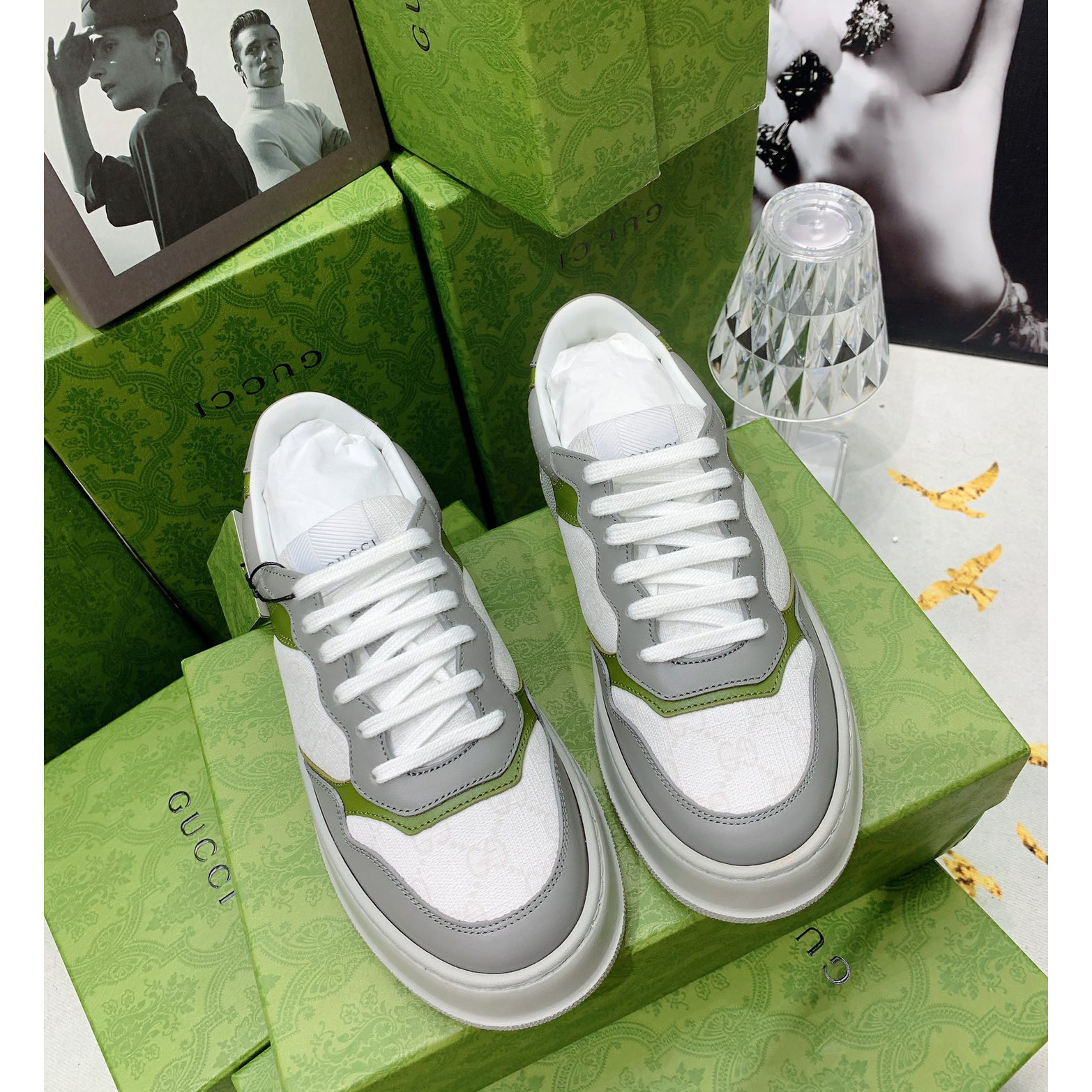 Gucci GG Chunky B Series Men's &Women's Sneakers - PerfectKickZ