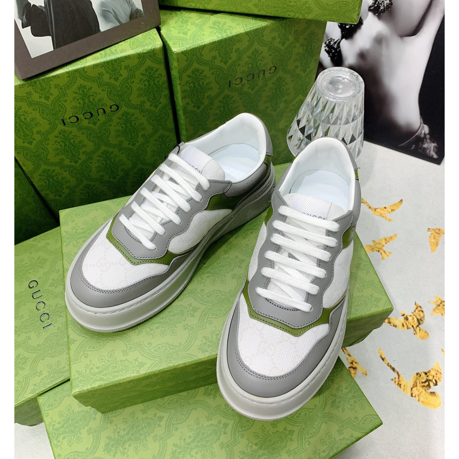 Gucci GG Chunky B Series Men's &Women's Sneakers - PerfectKickZ