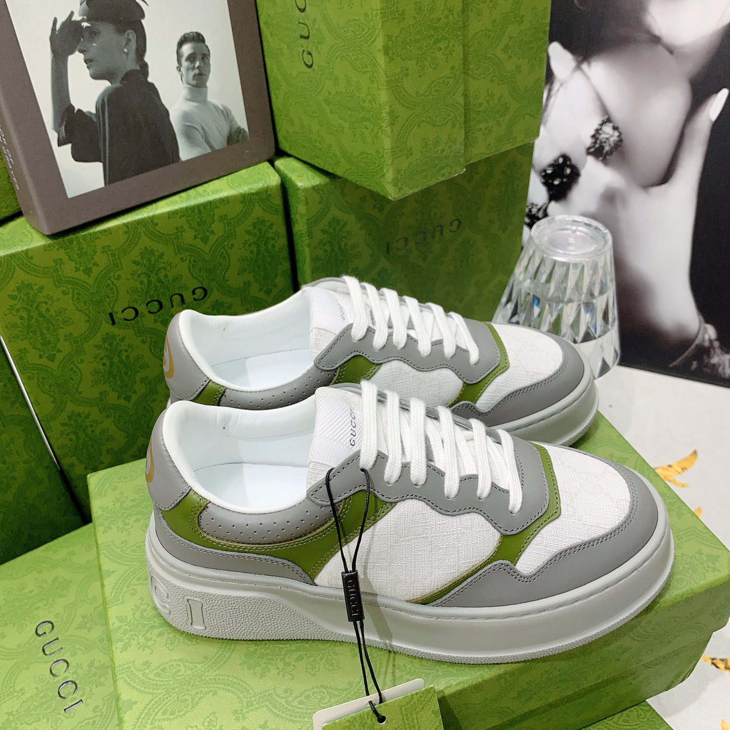 Gucci GG Chunky B Series Men's &Women's Sneakers - PerfectKickZ