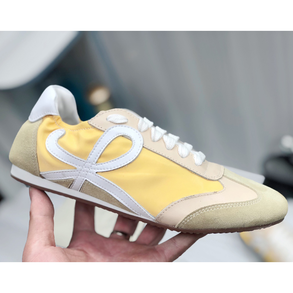 Loewe Ballet Runner In Nylon And Calfskin - PerfectKickZ