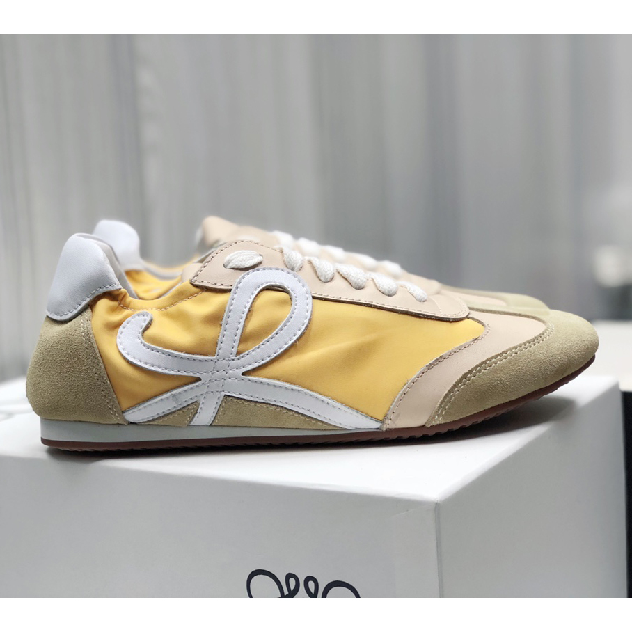 Loewe Ballet Runner In Nylon And Calfskin - PerfectKickZ