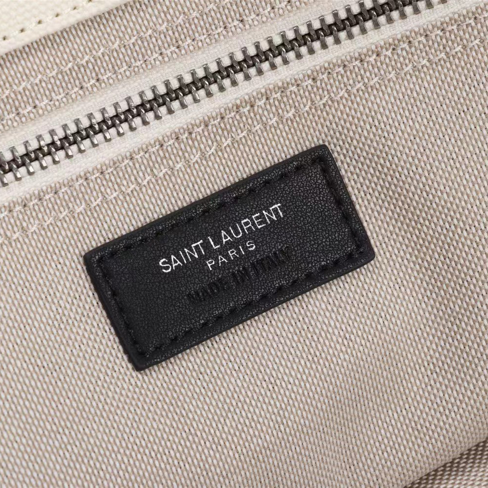 Saint Laurent Rive Gauche Canvas Tote(48-36-16cm) - PerfectKickZ