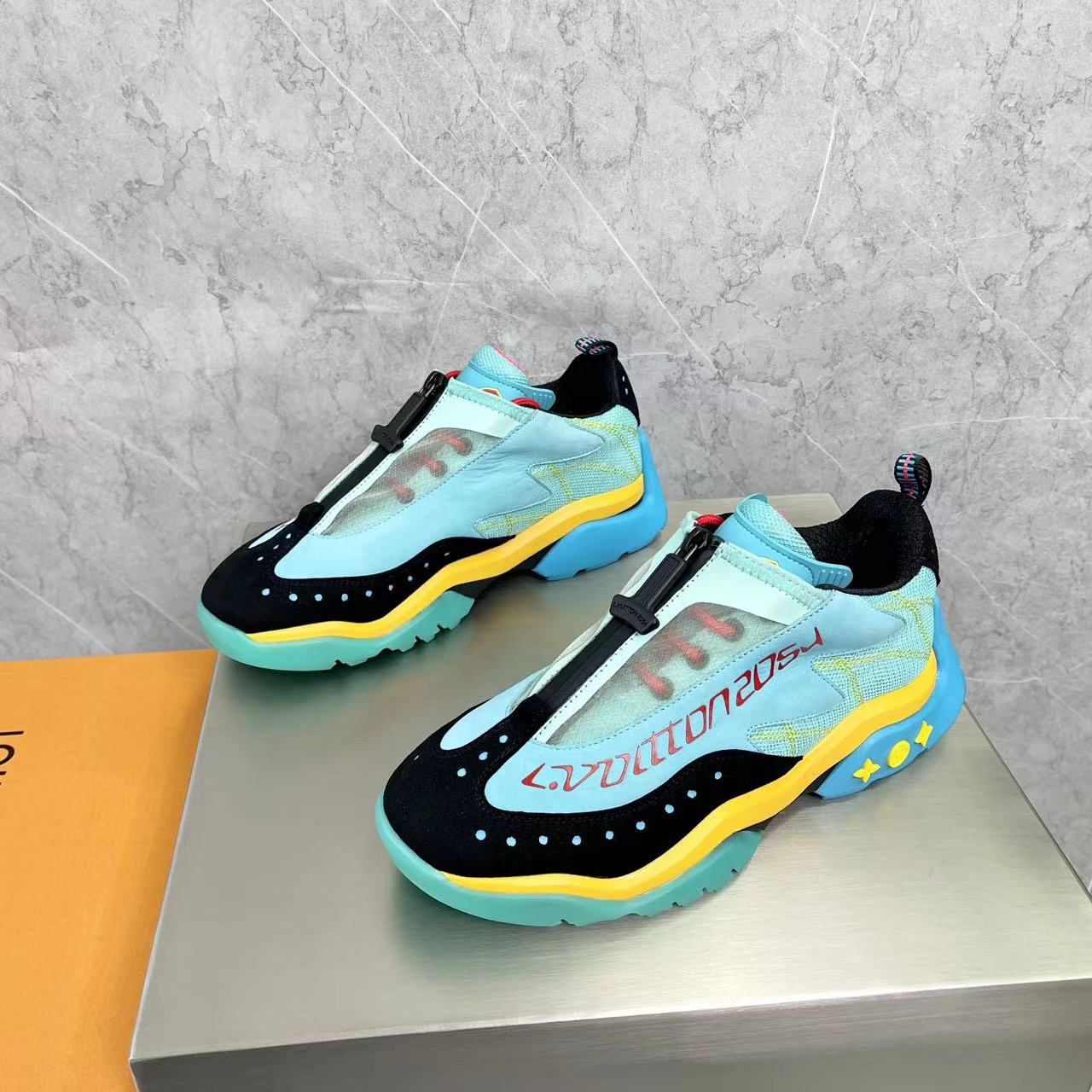 Louis Vuitton Men's Millenium Sneaker(upon UK size) - PerfectKickZ