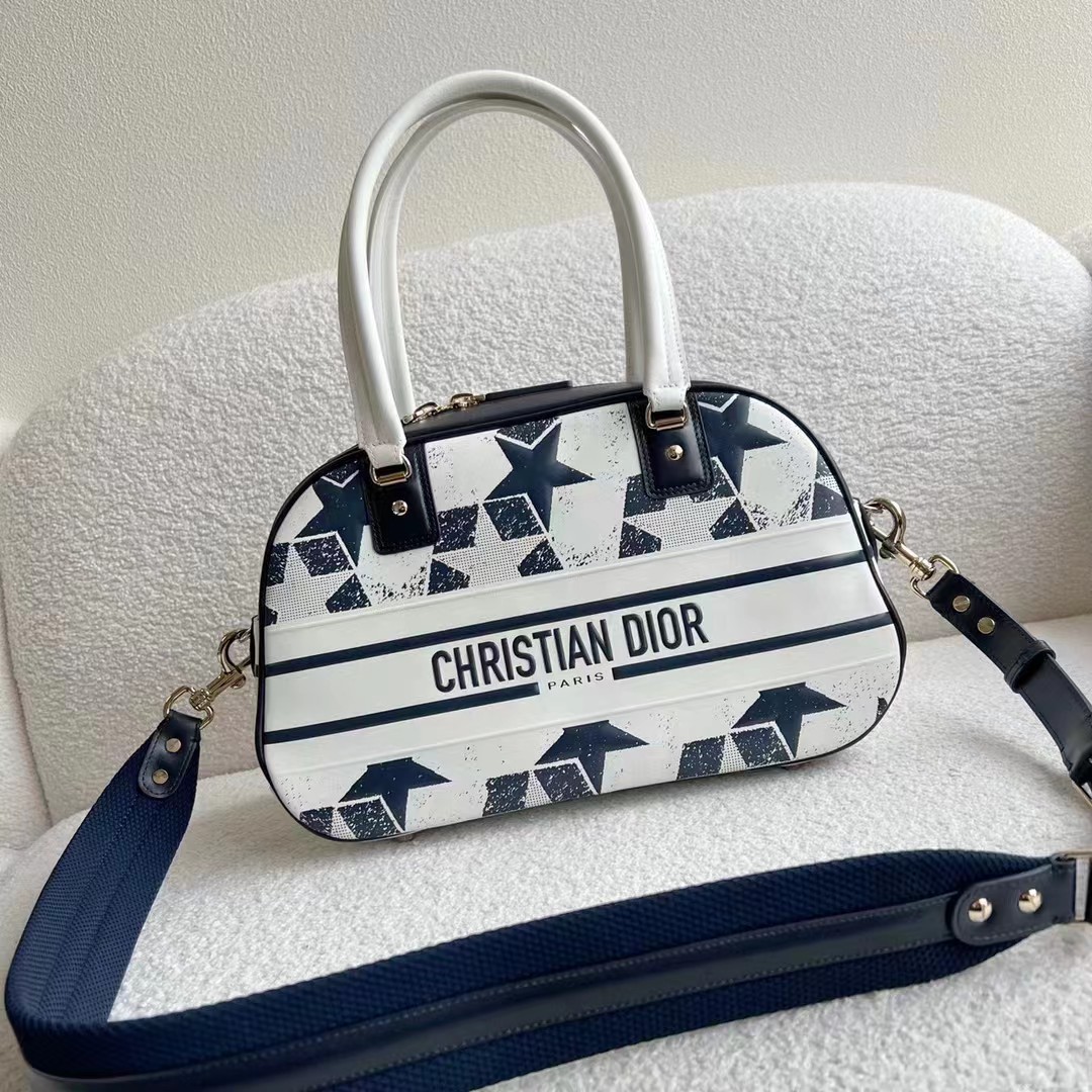 Dior  Vibe Bowling Handbag（34-19-15CM） - PerfectKickZ