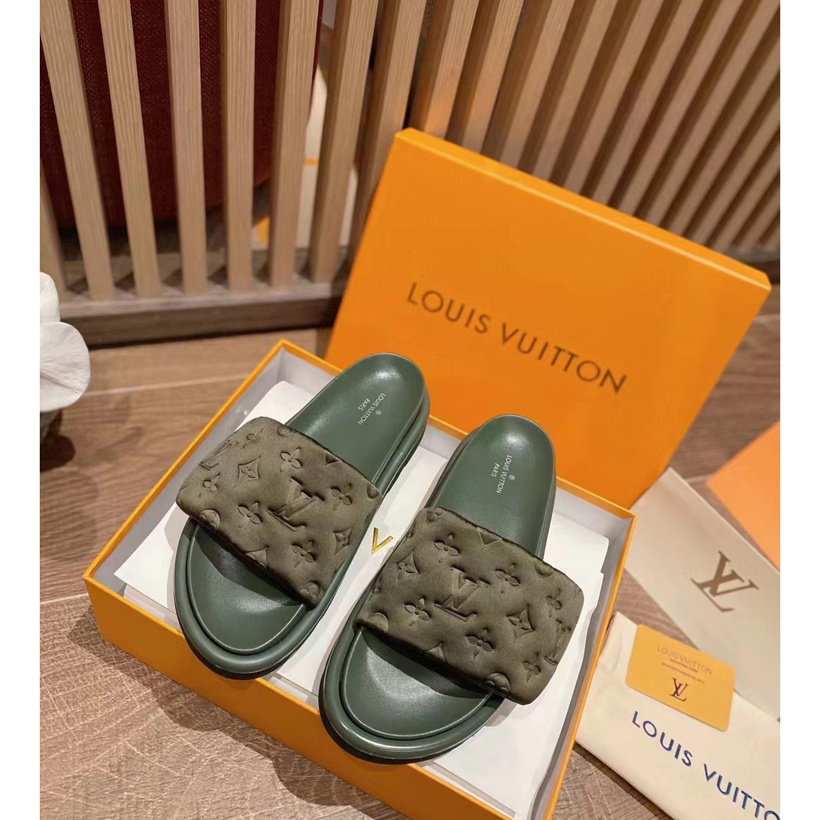 Louis Vuitton Pool Pillow Comfort Mules - PerfectKickZ