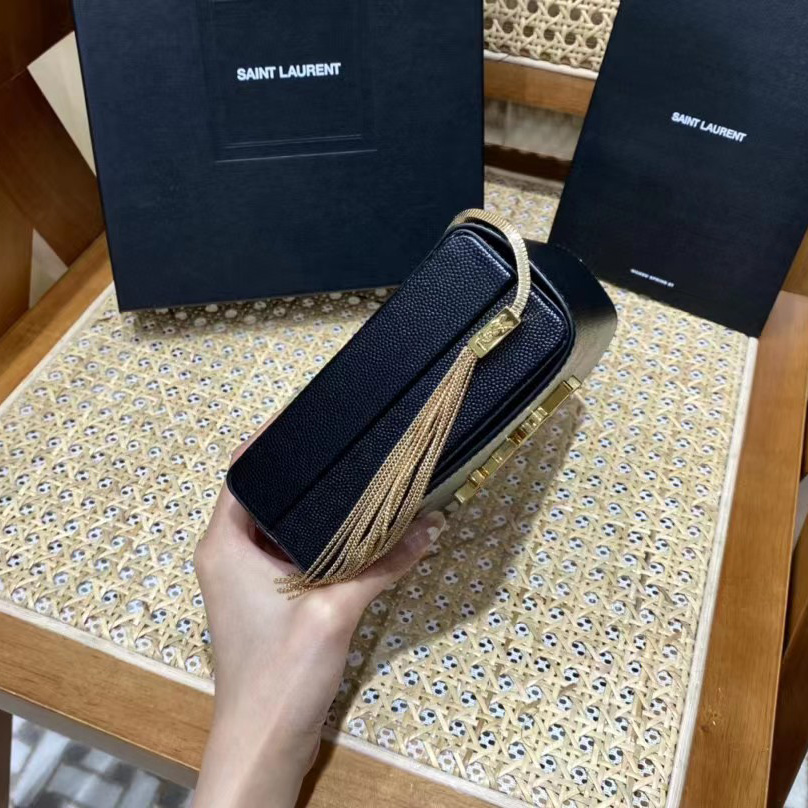 Saint Laurent  Leather Shoulder Bag(18-14-5.5cm) - 
