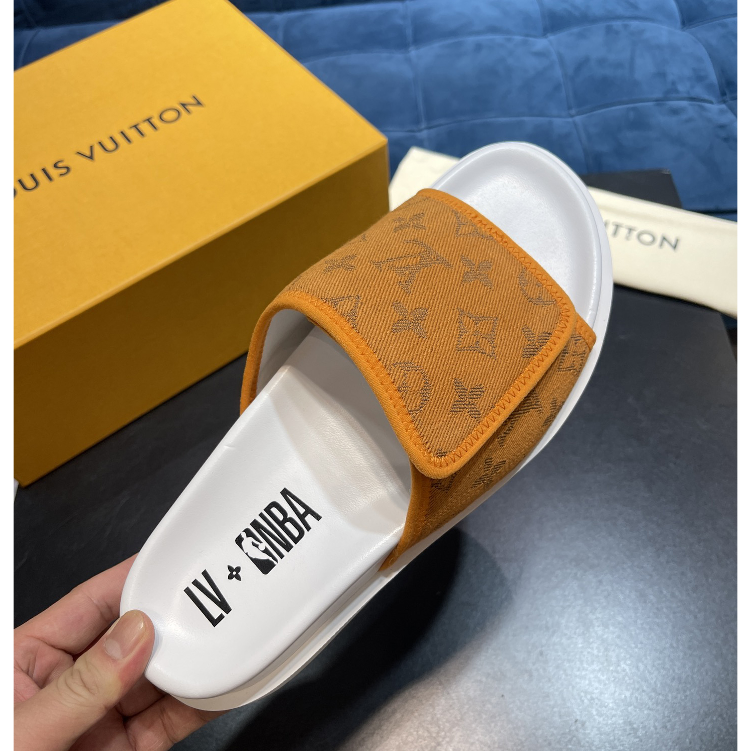 Louis Vuitton x NBA Monogram Slipper - 