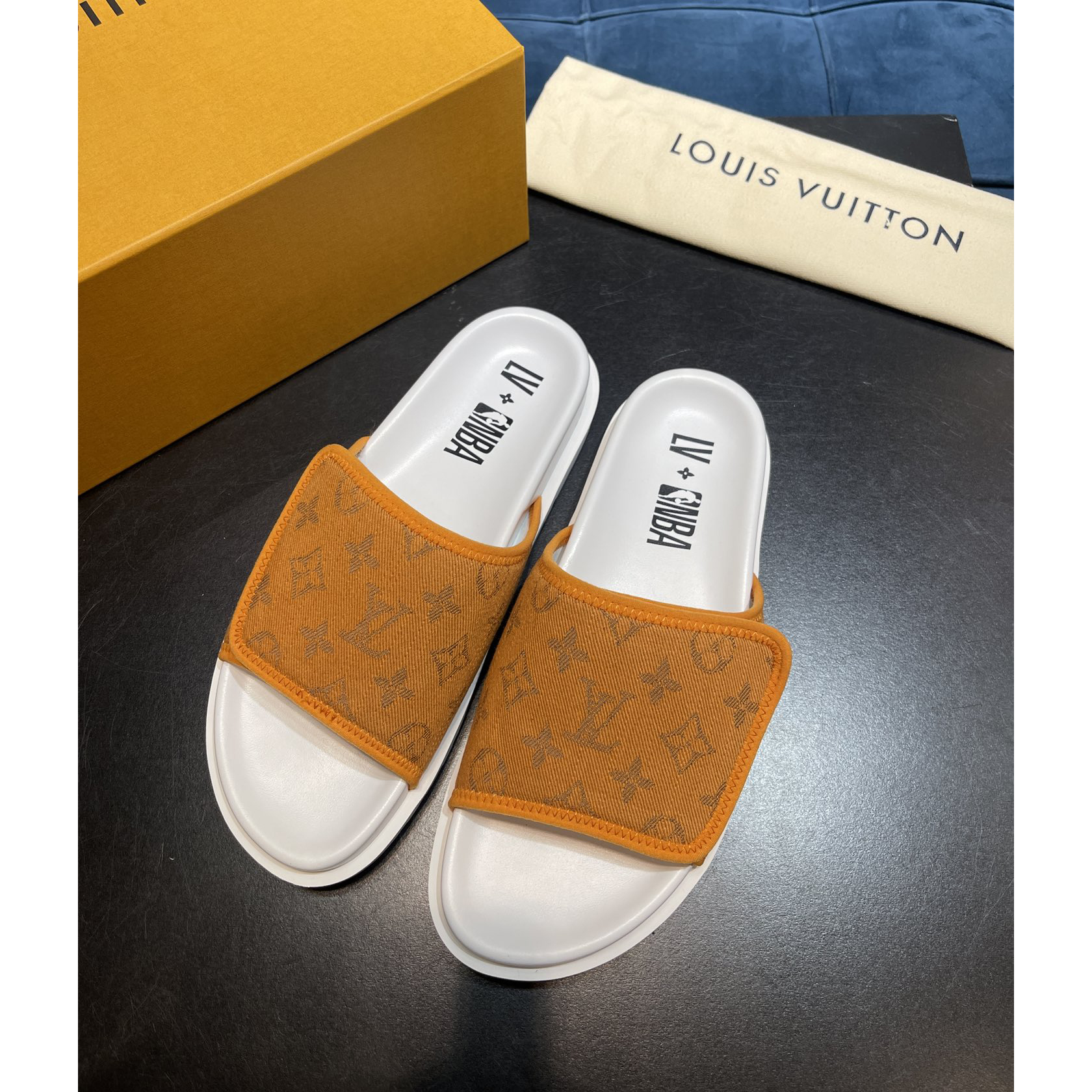 Louis Vuitton x NBA Monogram Slipper - 