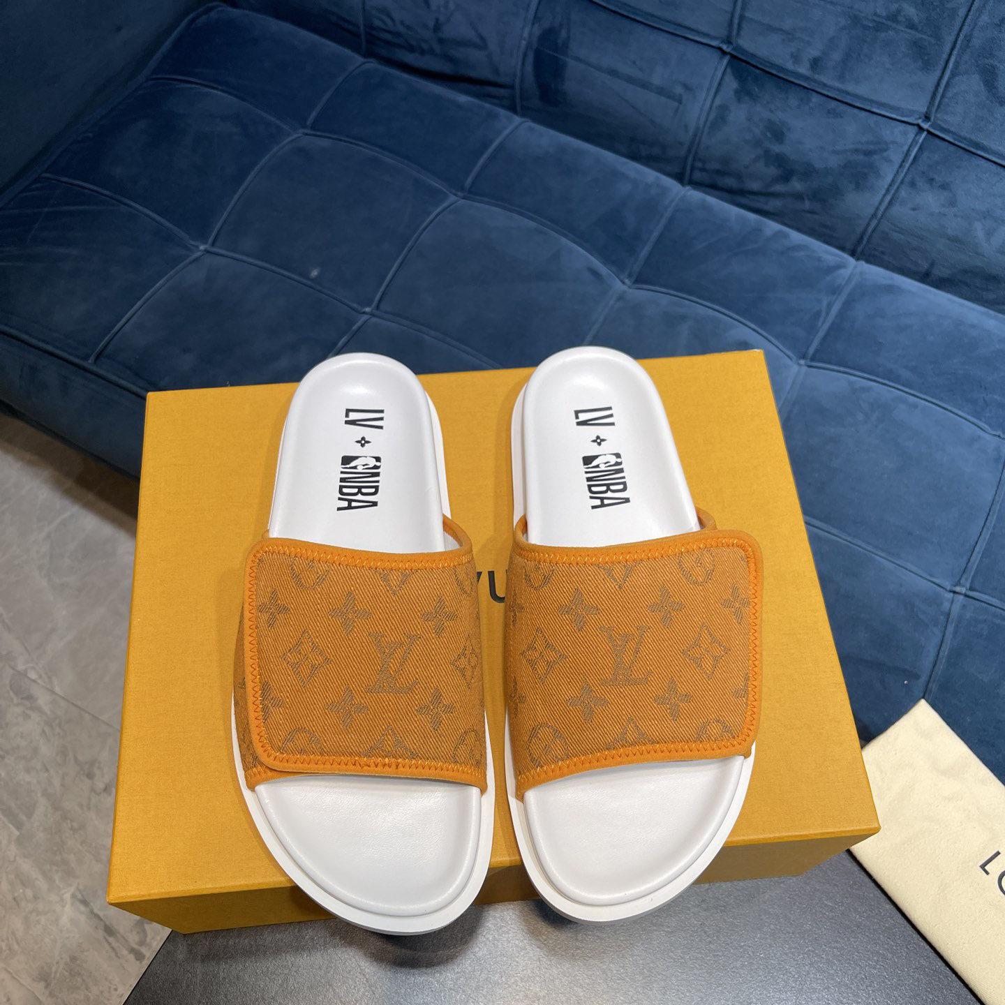 Louis Vuitton x NBA Monogram Slipper - 