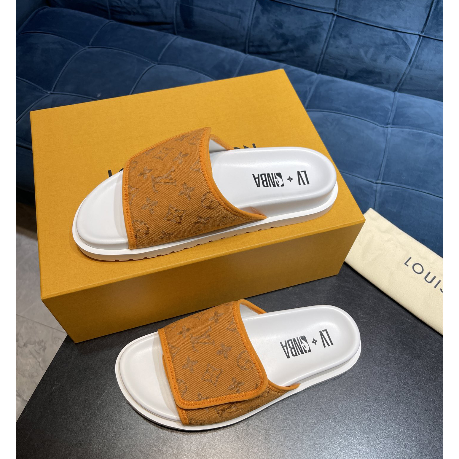Louis Vuitton x NBA Monogram Slipper - 