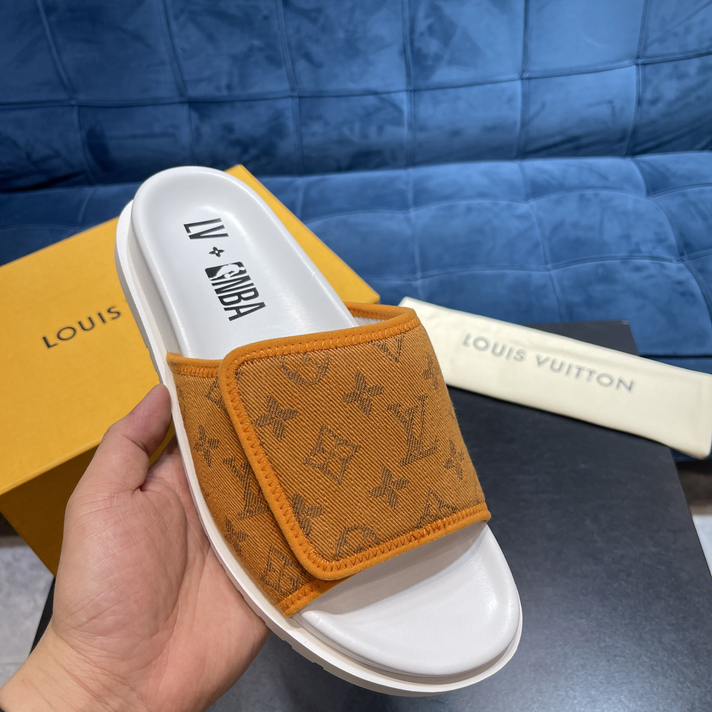 Louis Vuitton x NBA Monogram Slipper - 