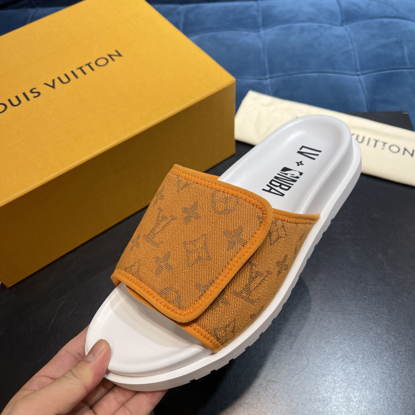 Louis Vuitton x NBA Monogram Slipper - 