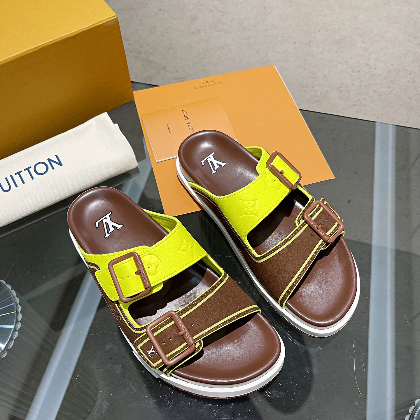 Louis Vuitton Men's Trainer Slippers - PerfectKickZ
