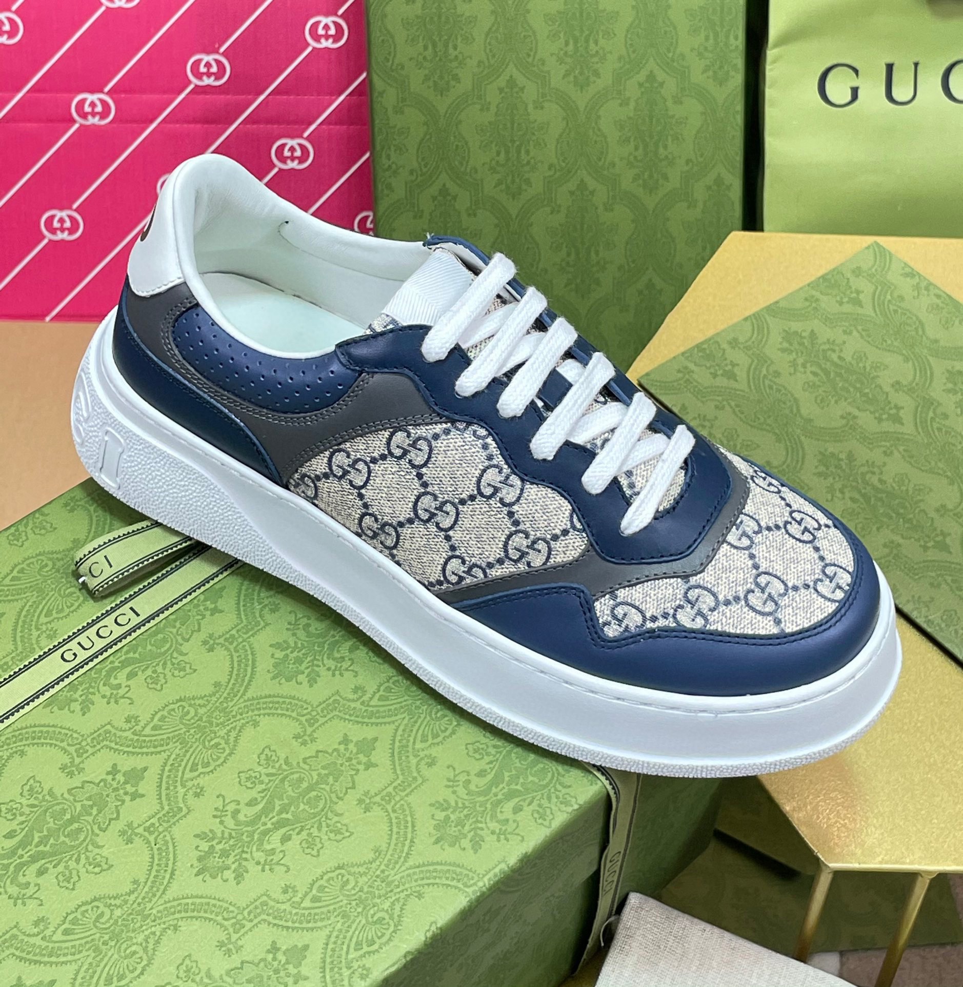 Gucci GG Sneaker(Upon UK size) - PerfectKickZ