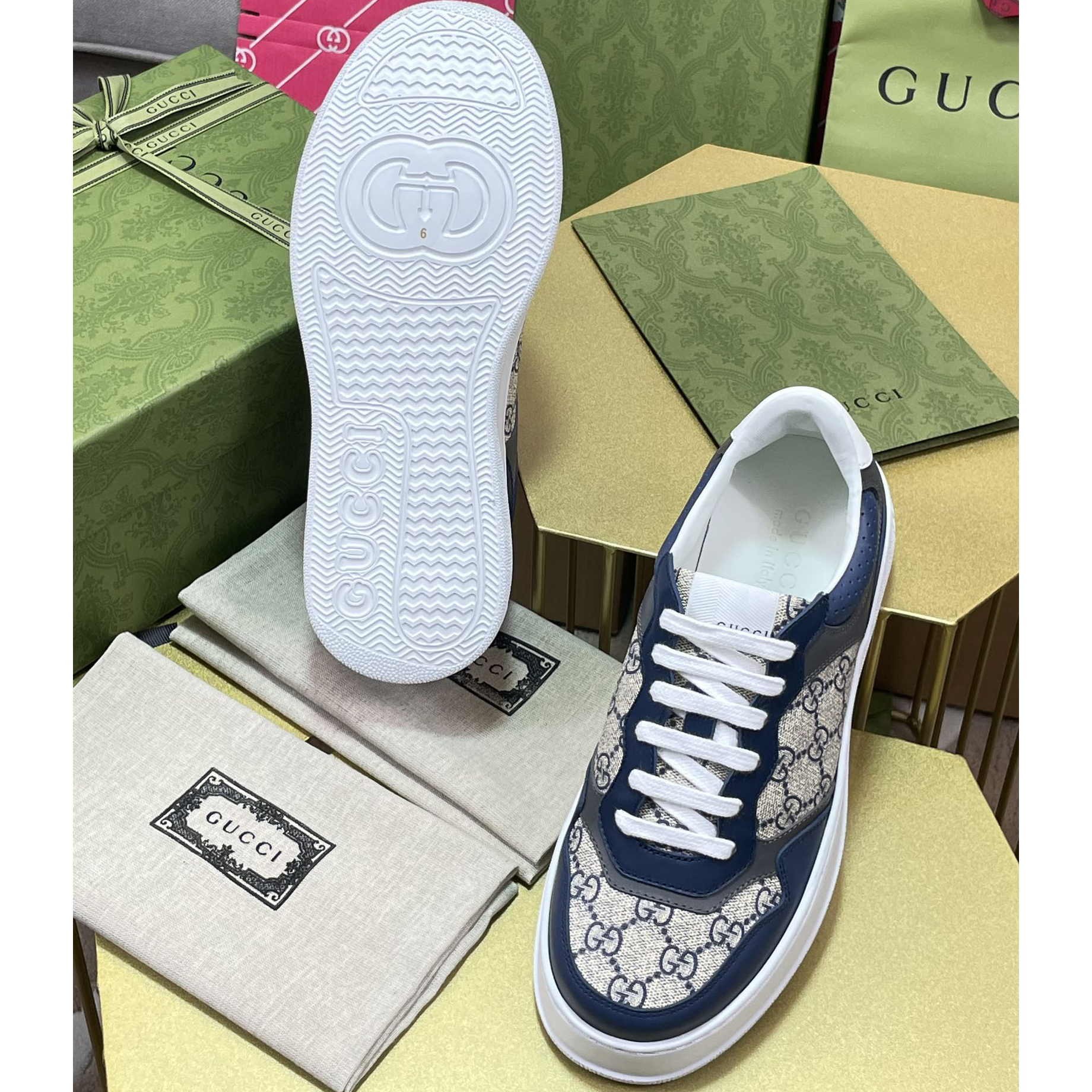 Gucci GG Sneaker(Upon UK size) - PerfectKickZ